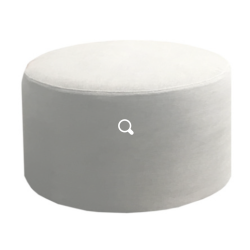 Pouf mini RONDO sahara bronze caramel