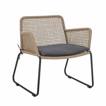 Chaise d'extérieur MUNDO marron