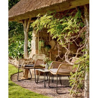 Chaise d'extérieur MUNDO marron