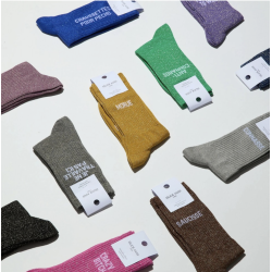 Femme - chaussettes à message