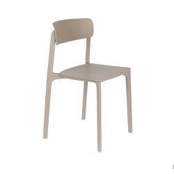 Chaise CLIVE light brown