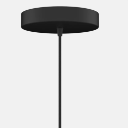 Rosette CANOPY E27 noire