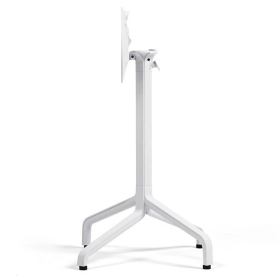 Table FRASCA folding bianco AL-ST plateau rond D 70 bianco