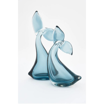 Queue de BALEINE en cristal