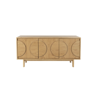 Buffet 3 portes GROOVE natural oak