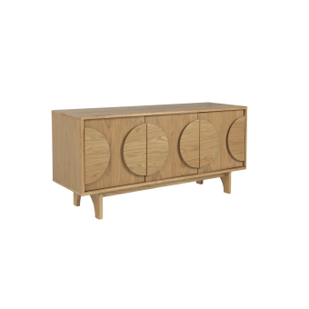 Buffet 3 portes GROOVE natural oak