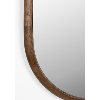 Miroir NYKO biseauté en bois