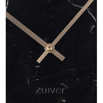 Horloge murale marbre noir