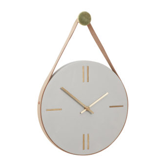 Horloge DROP grise
