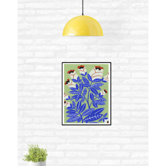 Affiche BLUES PLANTS