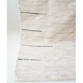 Tapis SOLLER crème 60 x 100