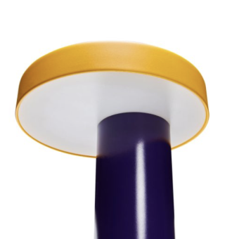 Lampe MAGIC violet /jaune
