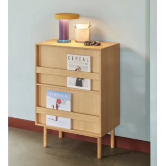 Lampe MAGIC violet /jaune