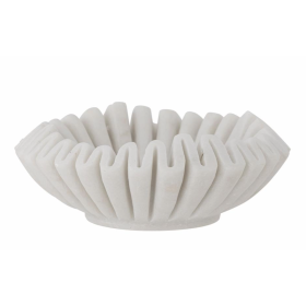 HARMONIA Bol, Blanc, Marbre