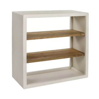 Etagère VERONA avec 2 étagères en bois d'acacia