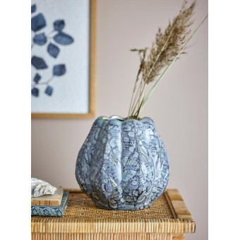 Vase HETTY bleu