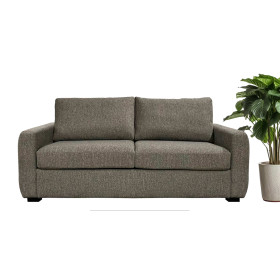 Canapé SUR-MESURE 3 places convertible accoudoirs SMALL tissu CALEIDO n°67