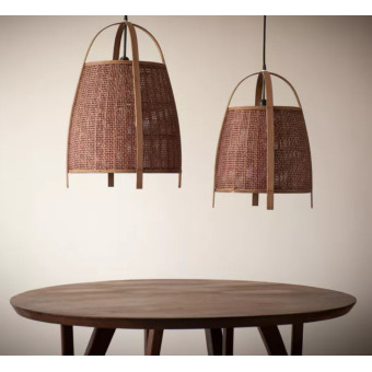 Lampe suspendue MINOS rouille