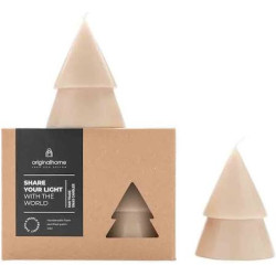 Bougies Sapin beige