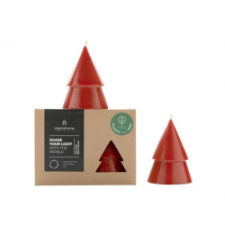 Bougies Sapin rouge