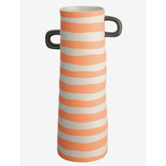 Vase RAYU à rayures grand modèle
