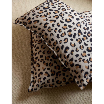 Coussin léopard