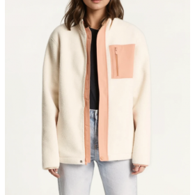 Polaire rose mixte