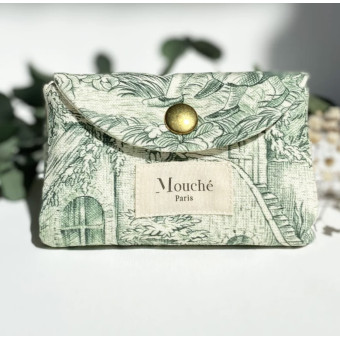 Mouchoirs L’originale toile de jouy verte