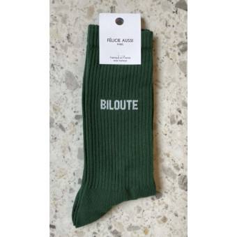 Chaussettes BILOUTE verte 40-45