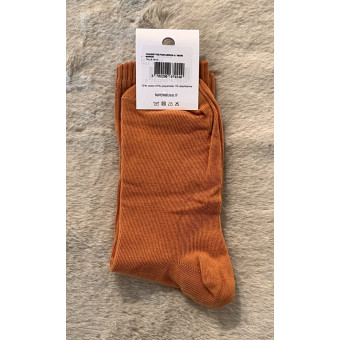 Chaussettes POUR ARRIVER À L’HEURE marron