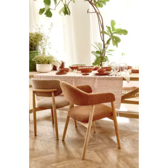 Chaise AMANDE rouille