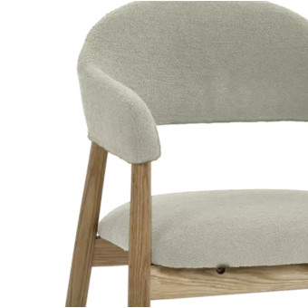 Chaise AMANDE blanche