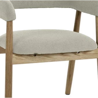 Chaise AMANDE blanche