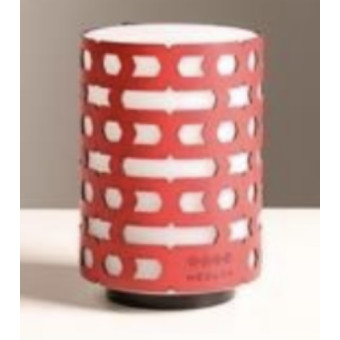 Lampion PHENIX rouge