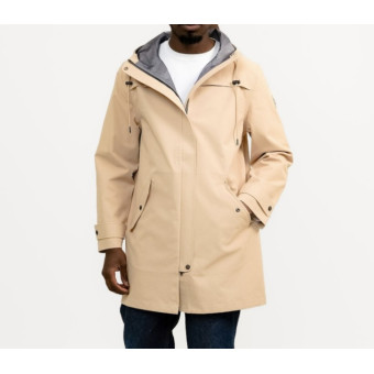 L’imperméable beige mixte