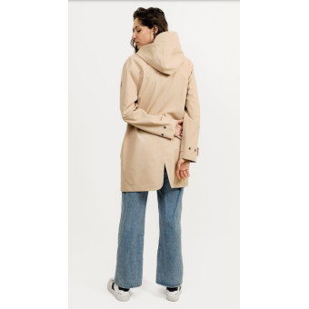 L’imperméable beige mixte