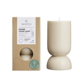 Bougie ORGANIC S beige Bougie ORGANIC S beige