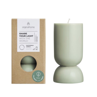 Bougie ORGANIC S verte