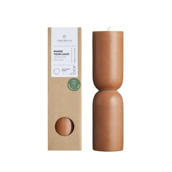 Bougie ORGANIC L cognac