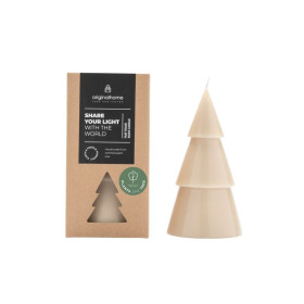 Bougie SAPIN beige L Bougie SAPIN beige L