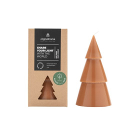 Bougie SAPIN cognac L Bougie SAPIN cognac L