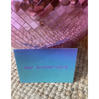 Carte 3D Anniversaire