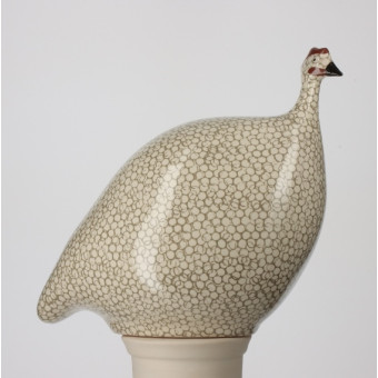 Pintade blanc moucheté GRIS GM