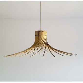 Suspenion ROTOND taille M bois huilé