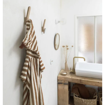 Patères CEL hêtre vernis mat / ROI SOLEIL