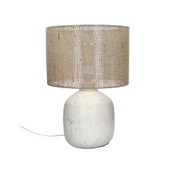 Lampe de table ESME blanche