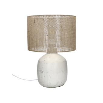 Lampe de table ESME blanche