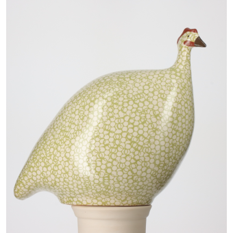 Pintade mouchetée verte MM