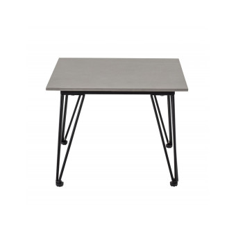 Table basse MUNDO carrée grise