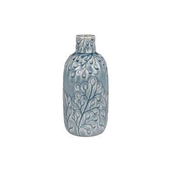 Vase bleu en céramique
